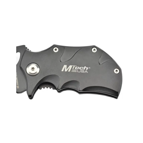 MTECH - MT365BK - Couteau de poche Noir en acier 440 - 6