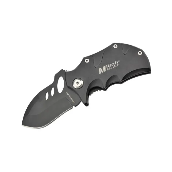 MTECH - MT365BK - Couteau de poche Noir en acier 440 - 12