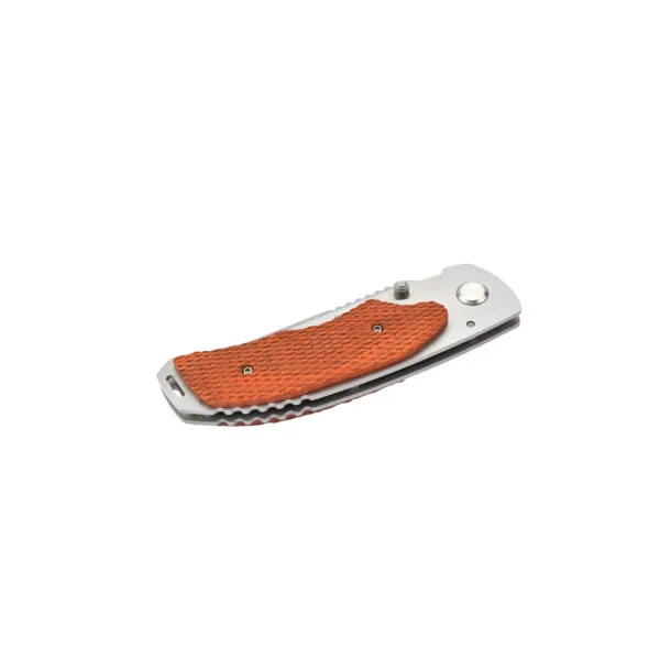 MTECH - MT216 - Couteau pliant lame acier 440 et manche bois texturé - 3