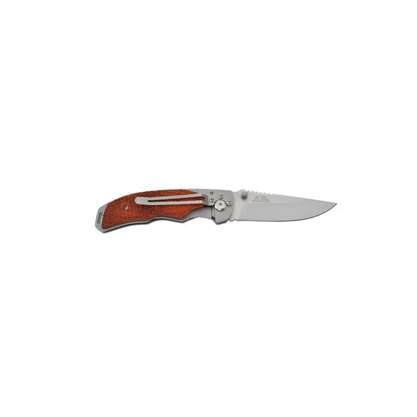 MTECH - MT216 - Couteau pliant lame acier 440 et manche bois texturé - 5