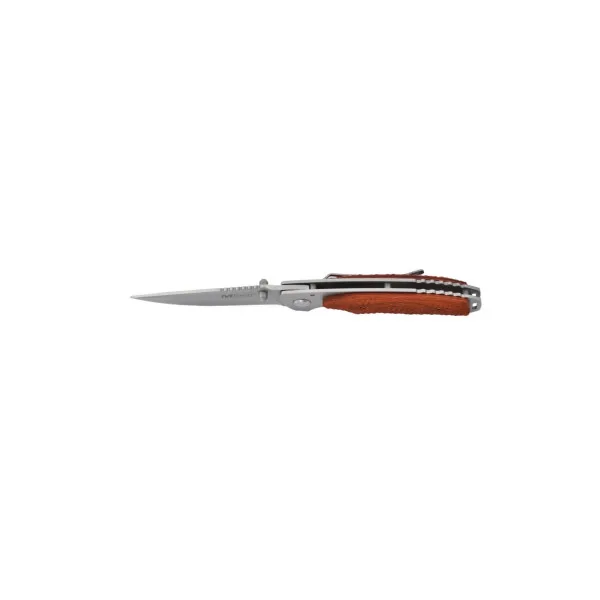 MTECH - MT216 - Couteau pliant lame acier 440 et manche bois texturé - 6