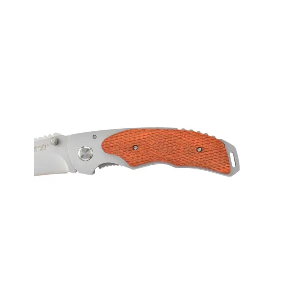 MTECH - MT216 - Couteau pliant lame acier 440 et manche bois texturé - 8