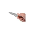 MTECH - MT215 - Couteau pliant lame acier 440 et manche bois texturé