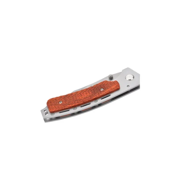MTECH - MT215 - Couteau pliant lame acier 440 et manche bois texturé - 3