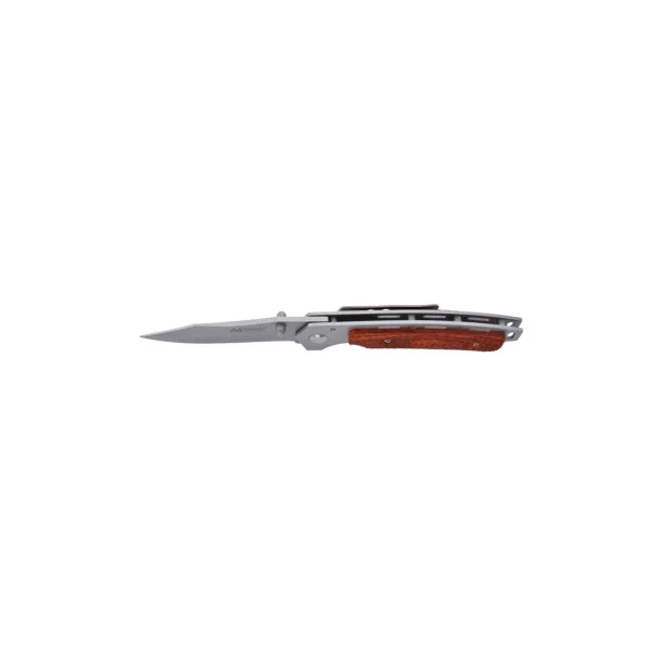 MTECH - MT215 - Couteau pliant lame acier 440 et manche bois texturé - 6