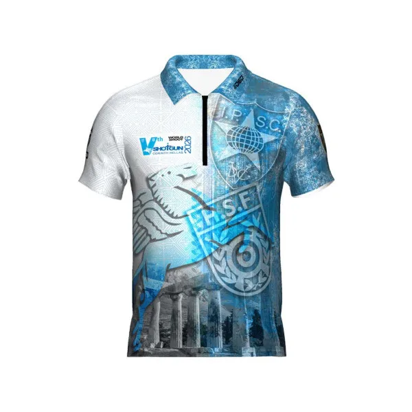 T-Shirt Officiel DED SWC2026 IPSC Shotgun World Shoot - Homme Taille L | DED CUSTOM