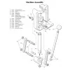 Dillon 13488 Punch Support Bracket for XL650