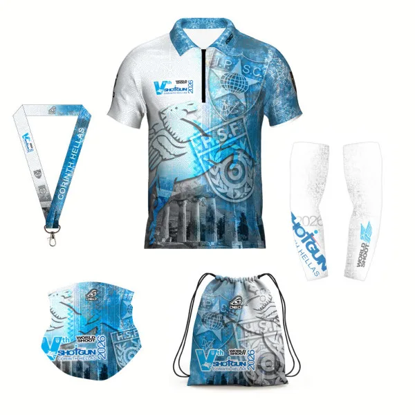 Ensemble Sportif Officiel DED SWC2026 IPSC Shotgun World Shoot - Homme Taille L | DED CUSTOM