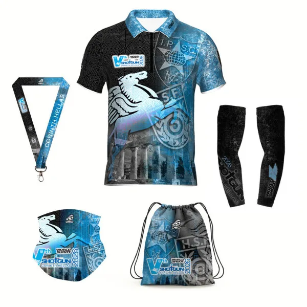 Ensemble Sportif DED SWC2026 IPSC Shotgun World Shoot - Black Edition - Homme Taille L | DED CUSTOM