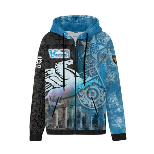 Sweat Zippé DED SWC2026 Black Edition - Homme Taille L | DED CUSTOM