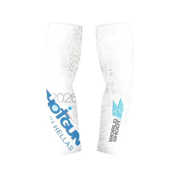 Manchettes Officielles DED SWC2026 IPSC Shotgun World Shoot - Blanches - Homme Taille L | DED CUSTOM