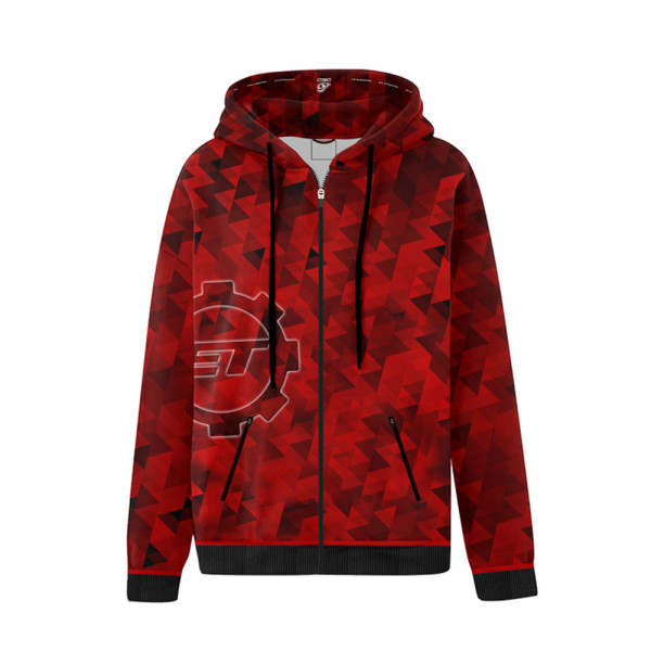 Sweat Compétition DED Eemann Tech - Rouge - Homme Taille L | DED CUSTOM