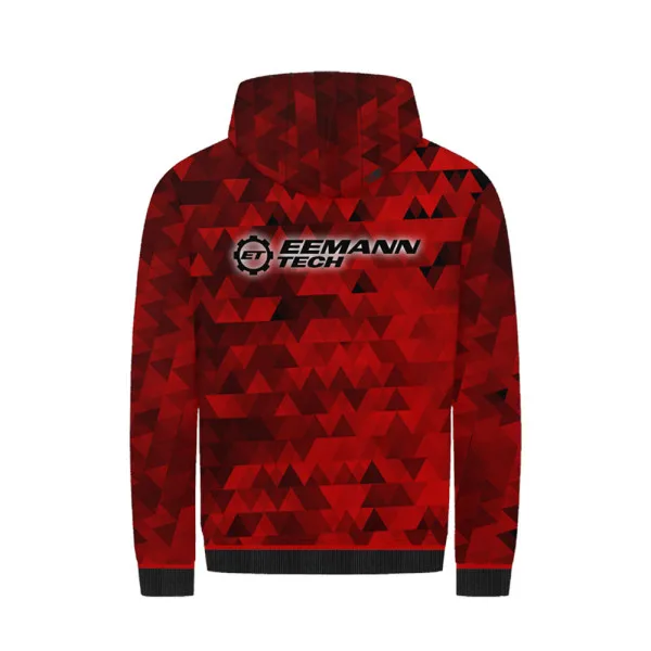Sweat Compétition DED Eemann Tech - Rouge - Homme Taille L | DED CUSTOM
