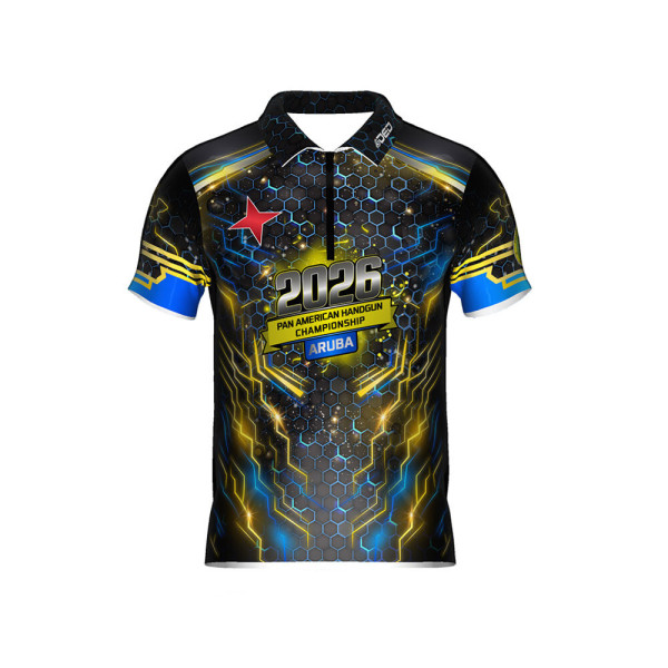 T-Shirt Officiel DED PAHC2026 IPSC Pan American Championship - Homme Taille L | DED CUSTOM