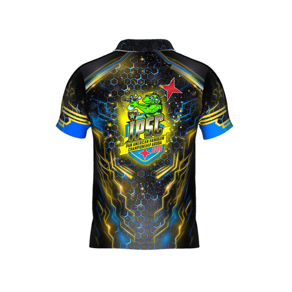 T-Shirt Officiel DED PAHC2026 IPSC Pan American Championship - Homme Taille L | DED CUSTOM