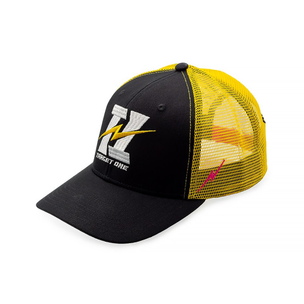 ?ARGET ONE Competition Cap Black/Yellow | Polyester Range Cap