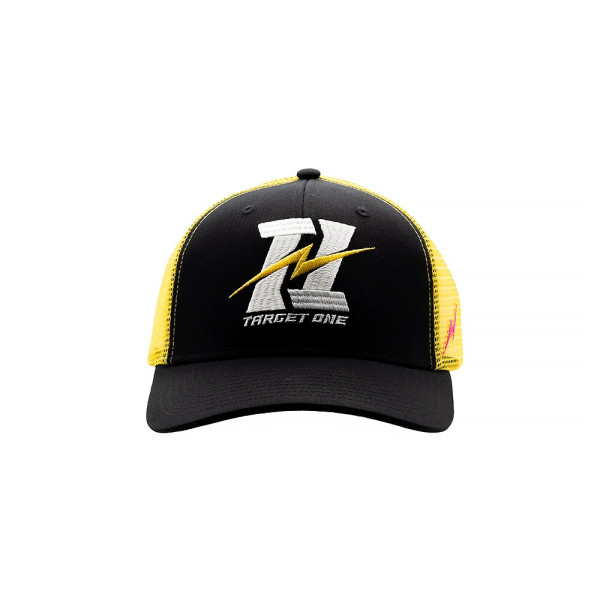 ?ARGET ONE Competition Cap Black/Yellow | Polyester Range Cap