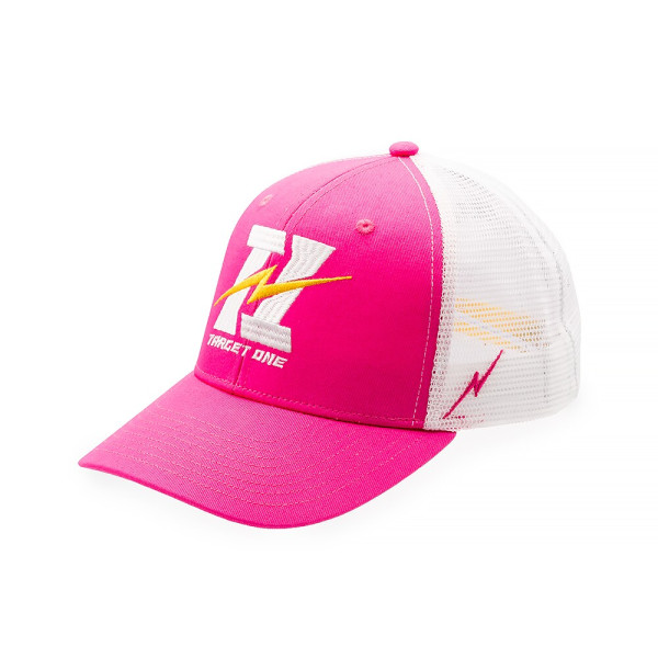 TARGET ONE Competition Cap - Pink/White