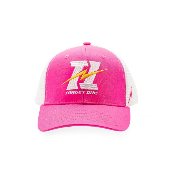 TARGET ONE Competition Cap - Pink/White