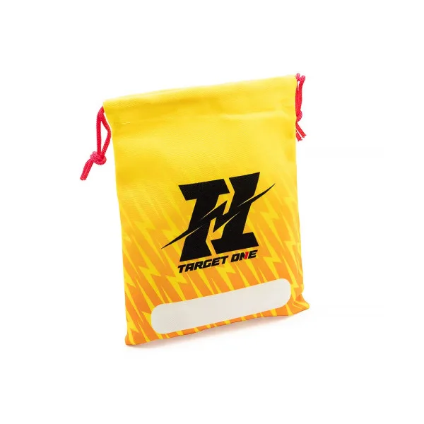 TARGET ONE Fabric Ammo Bag | Yellow Drawstring Gear Bag