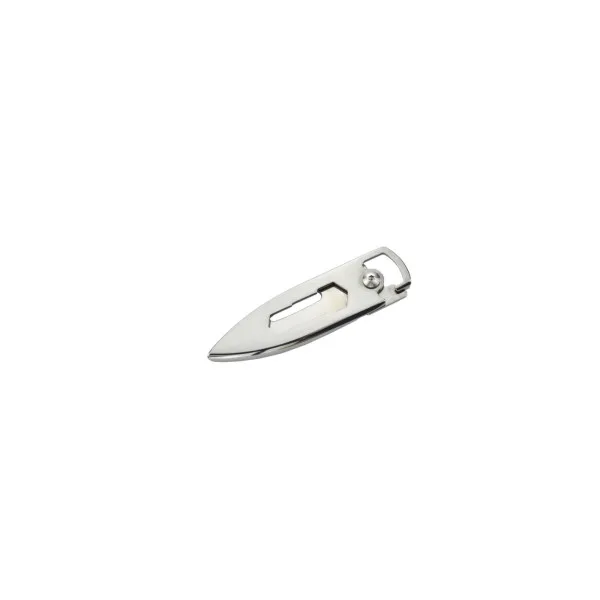 MAXKNIVES - MK117S - Couteau porte-clés - Argent - 2