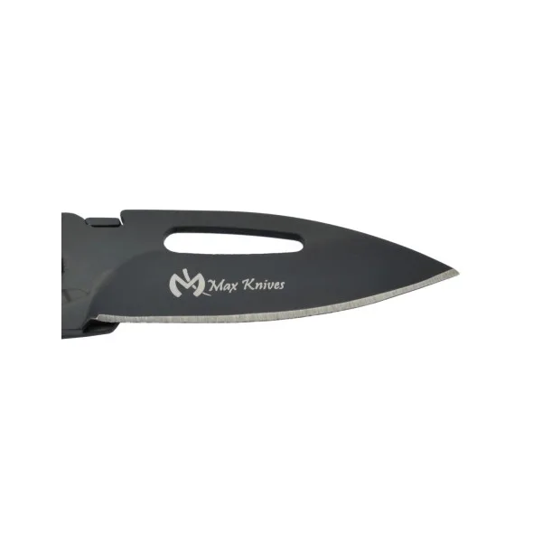 MAXKNIVES - MK117B - Couteau porte-clés - Noir - 9