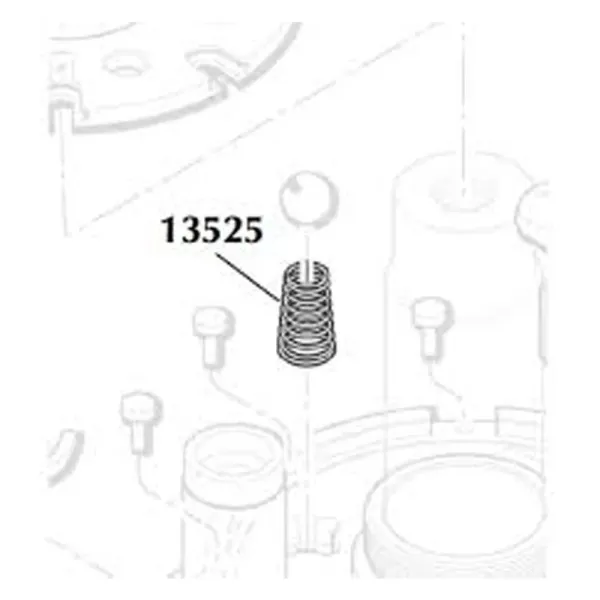 Dillon 13525 Index Ball Ressort pour RL1100 / Super 1050
