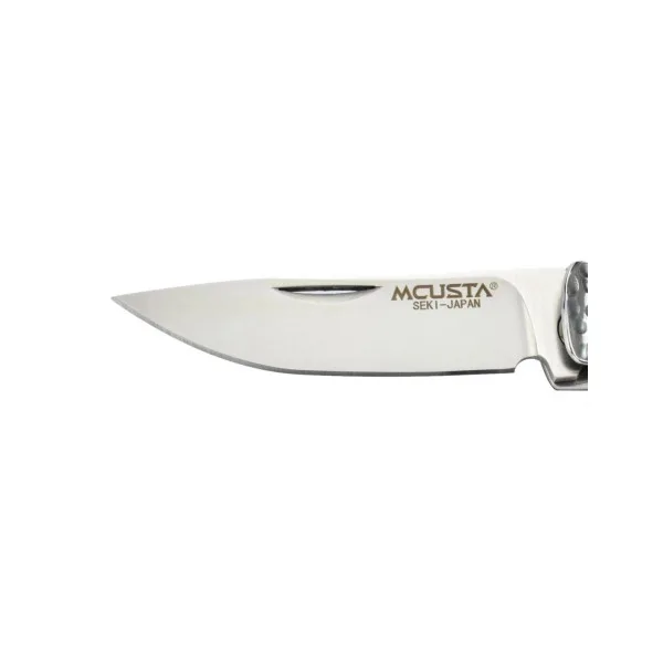 MCUSTA - MC154 - Bamboo Money Clip - Manche Micarta vert - 10