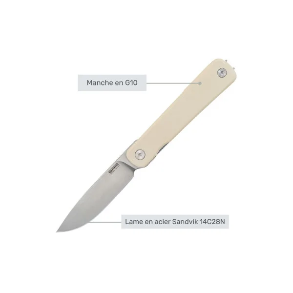 SRM - 135L-GT - Couteau pliant - 5