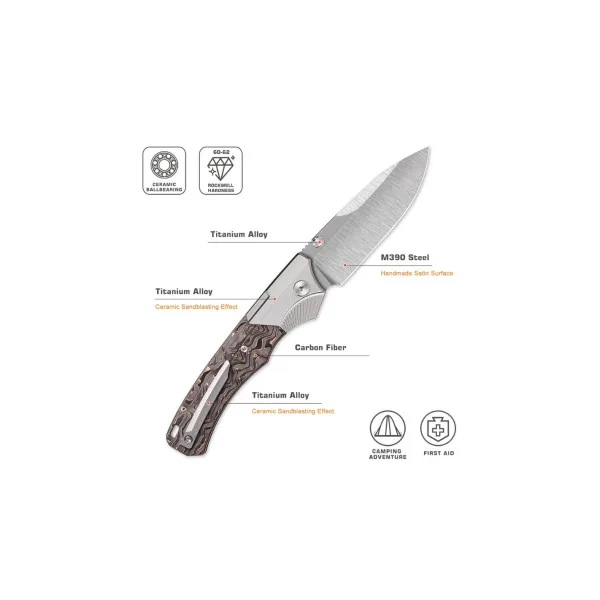 REMETTE KNIVES - WD107-TB - Couteau pliant - 3