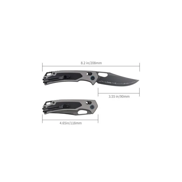 SRM - 9203-AK2 - Couteau de chasse pliant - 4
