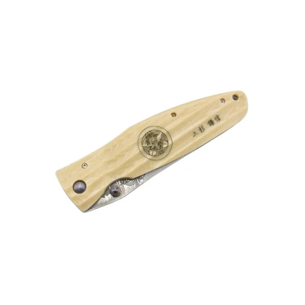 MCUSTA - MC185D V2.0 - Damas Micarta blanc - 2