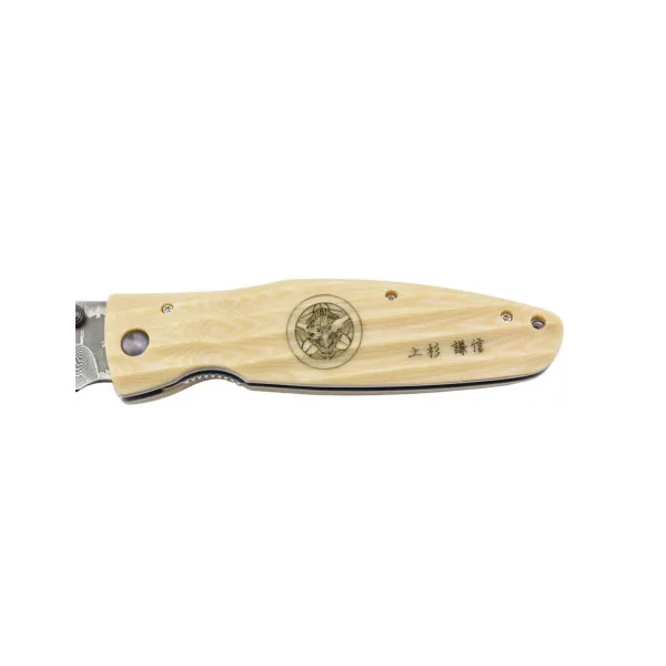 MCUSTA - MC185D V2.0 - Damas Micarta blanc - 4