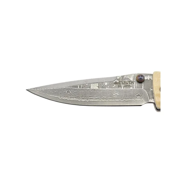 MCUSTA - MC185D V2.0 - Damas Micarta blanc - 5