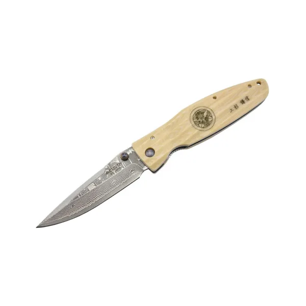 MCUSTA - MC185D V2.0 - Damas Micarta blanc - 6