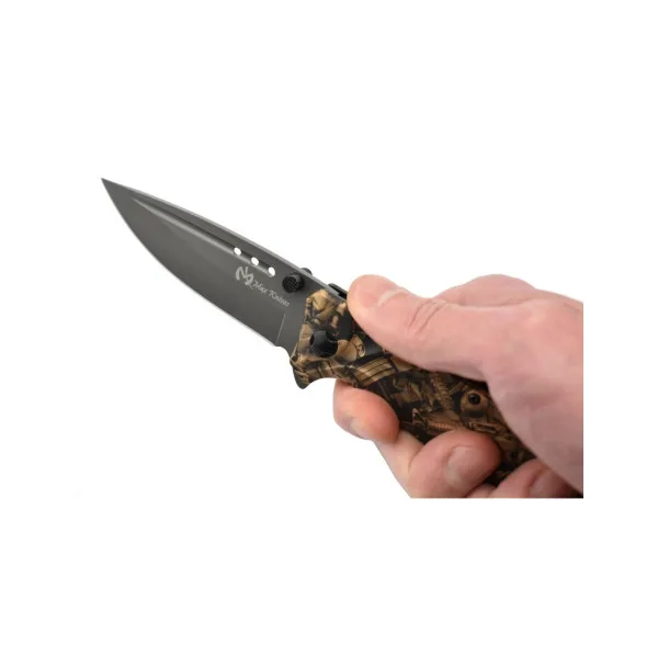 MAXKNIVES - MK142 - Couteau pliant ouverture assistée acier 3Cr13 et aluminium