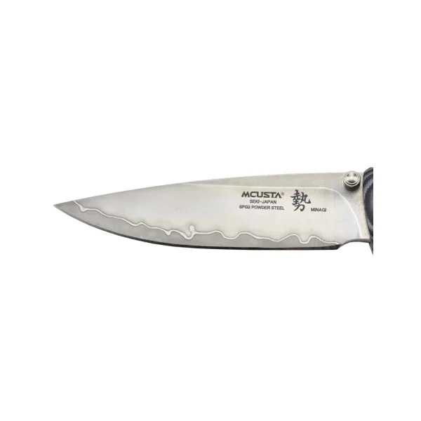 MCUSTA - MC201G - MINAGI - SPG2 Micarta bleu - 7