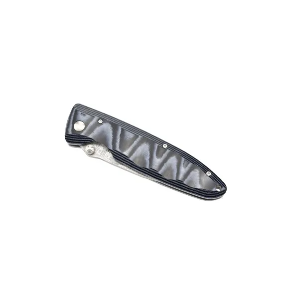 MCUSTA - MC10D - Lame Damas - Manche Micarta bleu - 3