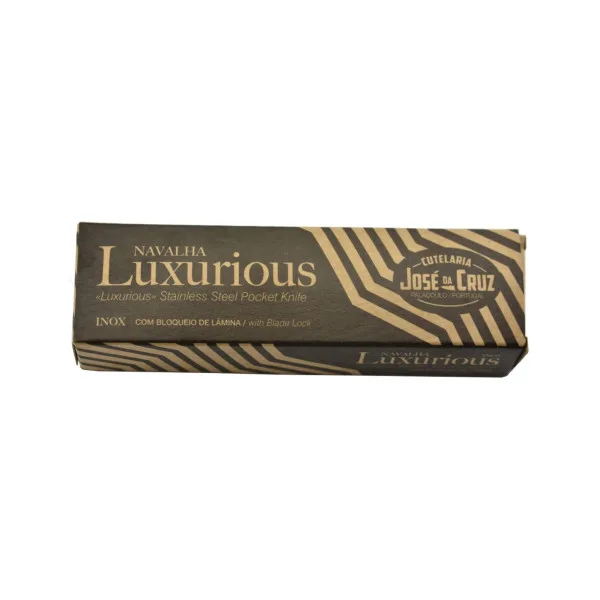 JOSE DA CRUZ - JDC16 - Luxurious - Couteau portugais manche en Bois de Fer, lame inoxydable