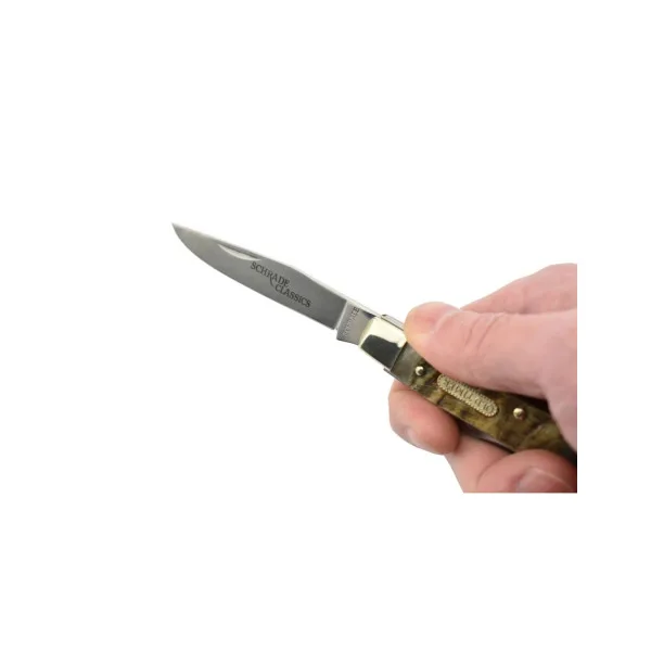 SCHRADE - 127OT - Old Timer couteau de poche pliant à deux lames - 2