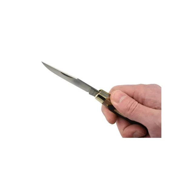 SCHRADE - 94OT - Old Timer Couteau de poche à deux lames Trapper Gunstock - 2