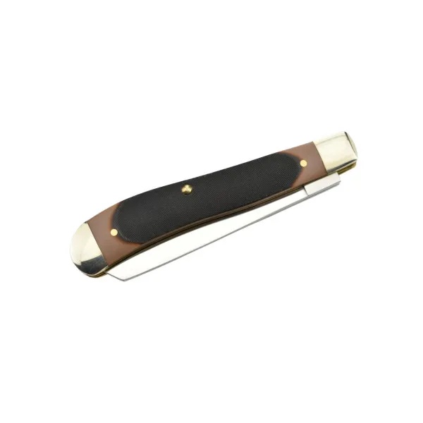 SCHRADE - 94OT - Old Timer Couteau de poche à deux lames Trapper Gunstock - 3