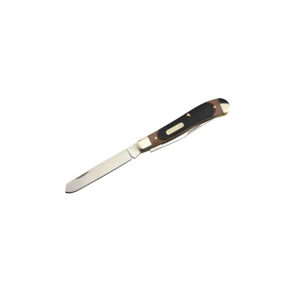 SCHRADE - 94OT - Old Timer Couteau de poche à deux lames Trapper Gunstock - 9