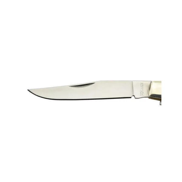 SCHRADE - 94OT - Old Timer Couteau de poche à deux lames Trapper Gunstock - 11