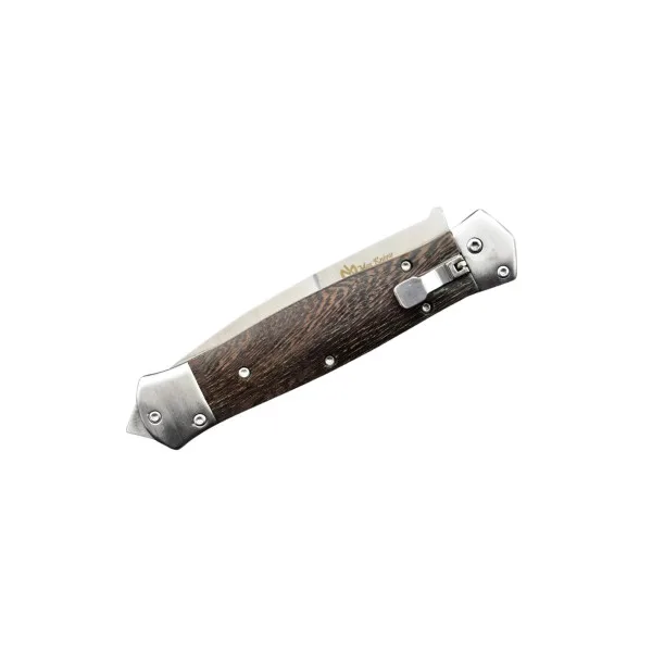 MAXKNIVES - MKO15 - Couteau automatique lame acier manche bois - 3
