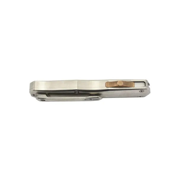 GOLGOTH - G7 - OTF lame acier M390 manche titane TC4 anodisé - 3