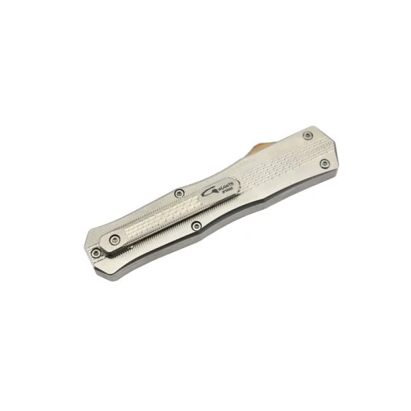 GOLGOTH - G7 - OTF lame acier M390 manche titane TC4 anodisé - 4