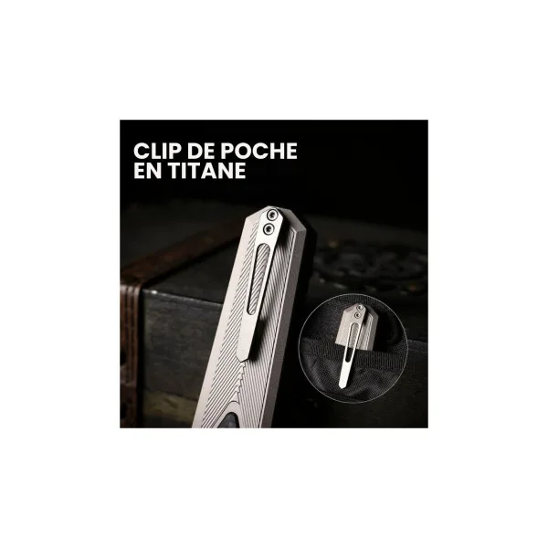 REMETTE KNIVES - ZL103C1 - RT-SWORDFISH - Couteau OTF - 11