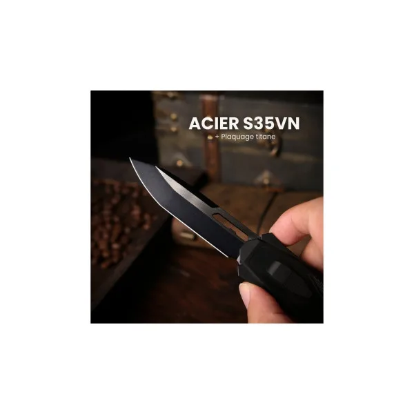 REMETTE KNIVES - ZL103D15 - RT-SWORDFISH - Couteau OTF - 4