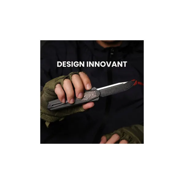 REMETTE KNIVES - ZL103D14 - RT-SWORDFISH - Couteau OTF - 4